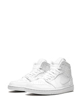 Air Jordan 1 Mid 'Triple White 2020'