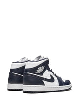 Air Jordan 1 Mid 'Obsidian White'