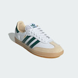 Adidas Samba Cloud White Green Gum