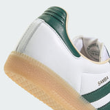 Adidas Samba Cloud White Green Gum