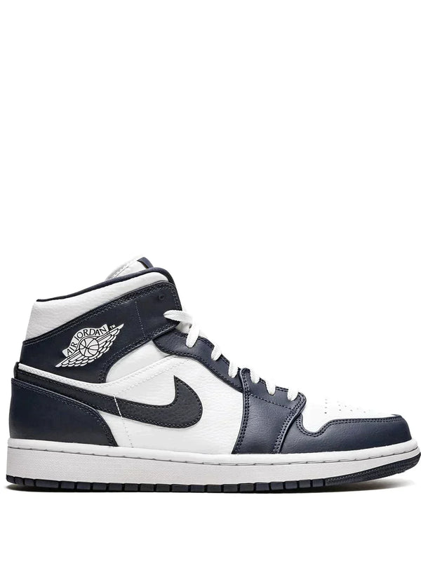 Air Jordan 1 Mid 'Obsidian White'
