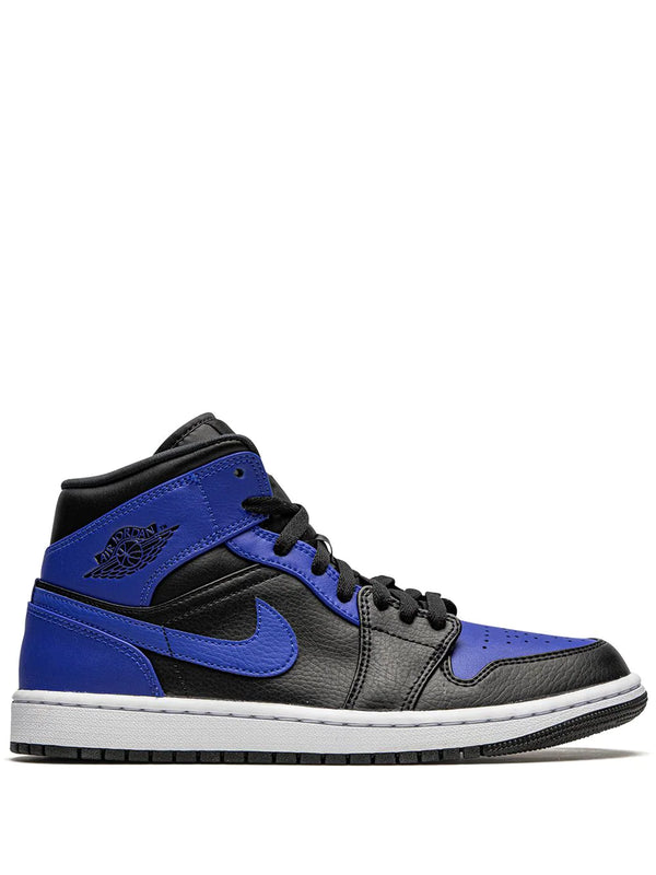 Air Jordan 1 Mid 'Hyper Royal Black'