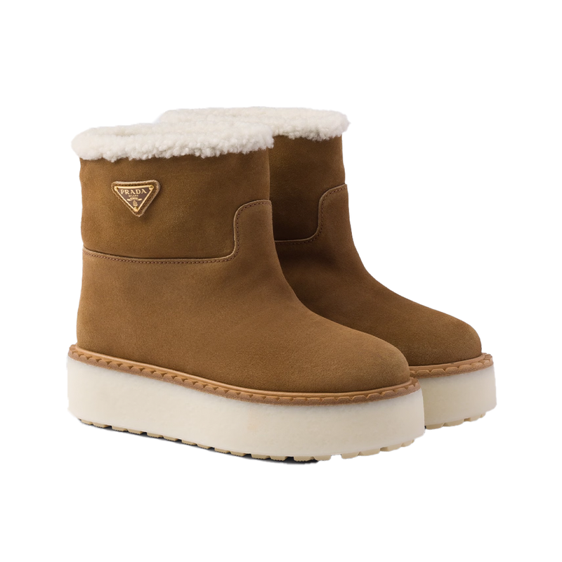 Stiefeletten aus synthetischem Leder