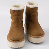 Stiefeletten aus synthetischem Leder